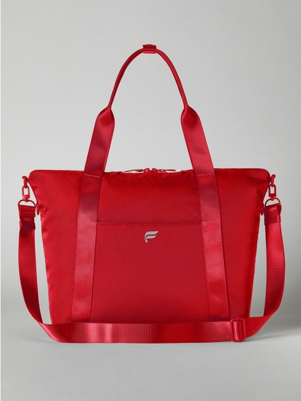 Fabletics Red The Everyday Tote Bag 13x15
